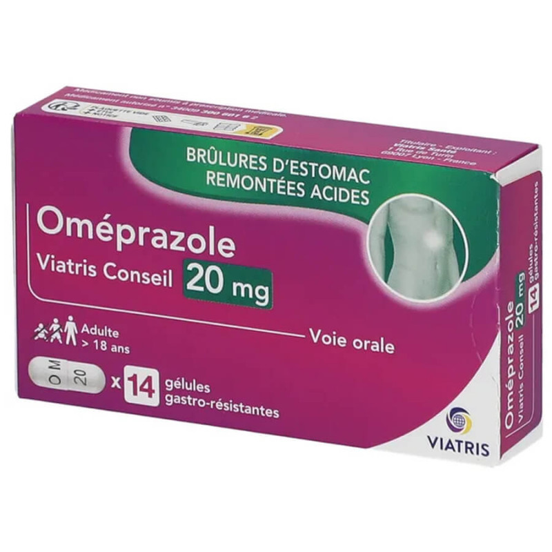 Oméprazole 20mg